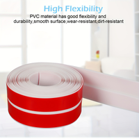 5-meter self-adhesive PVC wall corner protector, decorative for table edges, door frames, and wall corners