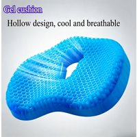 Ergonomic U-shaped Gel Seat Cushion, Soft Multifunctional Chair Pad Comfortable Cushion for Long Sitting Use