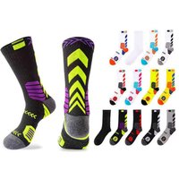 Sports Basketball Socks Towel Bottom Socks Stocking Elite Thick Sports Running Cycling Socks Compression Running Breathable Sock