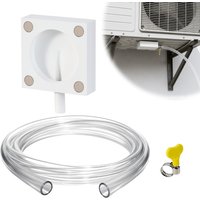 Magnetic Air Conditioner Drain Kit AC Condensate Water Diverter Set Hose No-Drill Leak Prevention System Split Window AC Units