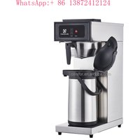 Commercial Coffee Brewer Dripper Catering Coffee Maker Stainless Steel Fully Automatic Coffee Machine for Office