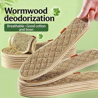 Artemisia Argyi Cotton And Linen Breathable And Odor-resistant Insoles