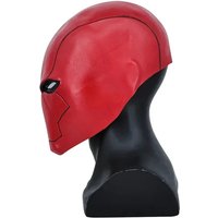 Cosplay Masks Superhero Red Hood Helmet Latex for Adult Man Face Masks Halloween Party Masquerade Carnival Costume Prop 2 ZanCos