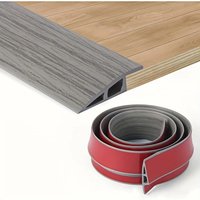 1pc 1/2m Floor Transition Strip Waterproof Floor Transition Strip Non-slip Pvc Threshold Ramp for Doorways Carpet Tile