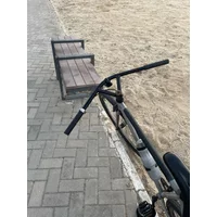 Ardently Bicycle Handlebar Aluminum Alloy One-shaped Integrated Handle Bar Fixed Gear Vintage MTB Bicycle Handle Bar With Stem