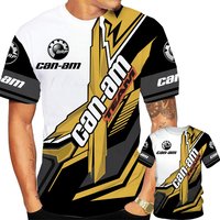 BRP Can Am 3D Print Sports Quick-dry Breathable Men T-shirt Outdoor Moto Team Fan Uniform Parent-child Short Sleeve Clothing Top
