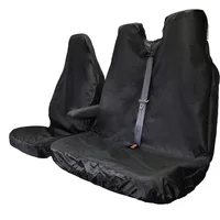 Waterproof Polyester Universal Seat Cover Front Car Van Seat Covers Protectors Nonslip Backing Dust-Proof for Cars Seat Covers