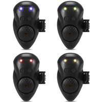Fishing Biting Alarm,Electronic Fishing Alarms Sounds Biting Alerts Bells with Light Fishing Bells Clamps On Rod
