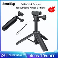 SmallRig Selfie-Stick-Halterung für DJI Osmo Action 6 / Nano, mit Schnellwechseladapter, 2-in-1 Stativ für Aufnahmen -6149
