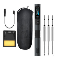AliExpress NONE FNIRSI HS-02B Soldering Iron PD100W Smart Electric Adjustable Constant Temperature Fast Heat Portable Soldering Iron Station Kit