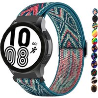 20mm 22mm strap For Samsung Galaxy watch 4 classic 46mm/6 Classic/Gear S3/5/5 pro 44mm 40mm Nylon Elastic Huawei GT 2/3 Pro band