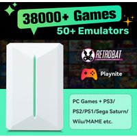 PC/Retro Game Consoles&Hard Drive For PS3/PS2/PS1/Switch/Dreamcast/Saturn/WIIU With 38000+ Games&42 PC Games For WIN PC/Laptop