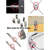 12.9 Alloy Steel Black Oxide Set Screw M2 M2.5 M3 M4 M5 M6 Cone Point Hex Socket DIN 916 for CNC Machinery Automotive