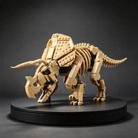Geburtstagsgeschenke 2026 Moc Bewegliche Dinosaurier-Fossilien Bausteine Kompatibel mit 1154 Teilen Film-Display-Modell Spielzeug für Erwachsene