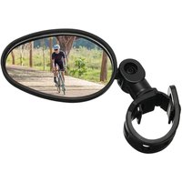 1pcs Bike Rearview Mirror 360° Adjustable Rotatable Handlebar Convex Mirror Safe Wide Angle For Bicycle Cycling Outdoor Sports