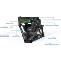 Renixsim Commercial Theme Park Racing Full Motion Sim Racer Cockpit Simulator Sim Racing Rig 6 Actuator Set