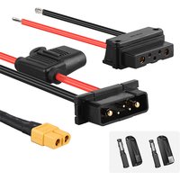 AliExpress varstrom 5PIN 6PIN Male Female Hailong Battery Discharge Connector with 50A Fuse Protection eBike Power Battery Base Replacement Parts