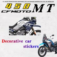 For CFMOTO 450MT 450 MT lbex 450 Motorcycle Refit Full Body Sticker Fuel Tank Side Decal Protector Decoration Sets Stickers