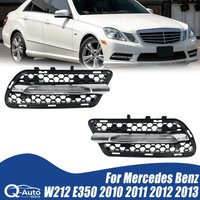 Auto-Nebelscheinwerferabdeckung Nebelscheinwerfer-Verchromungsrahmen Glänzender Rahmen für Mercedes W212 E350 2010-2013 Auto-Nebelscheinwerfer-Zubehör