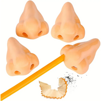 1/12pcs Creative Nose-Shaped Pencil Sharpeners Funny Nose Pencil Sharpener School Supplies Prizes For Kids Party Favors Gifts
