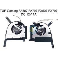 CPU GPU Cooling Fan for ASUS TUF Gaming FA507 FA707 FX507 FX707 TUF507 TUF707 Laptop Fan 13NR09J0T01011 FPSP 13NR09F0T01011 FP88