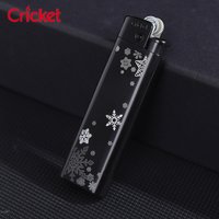 Original Cricket Torch Lighter Windproof Blue Flame Butane Lighter Full Metal Flint Grinding Wheel Lighter Men's Small Gift