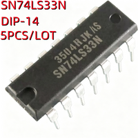 5PCS/LOT SN74LS33N HD74LS33P 74LS33 DIP-14 Grid/Inverter IC In Stock NEW original IC