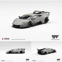 MINI GT 1:64 Lamborghini Murcielago Cast Iron Simulation Alloy Car Model, a gift for your boyfriend, an adult collection piece.