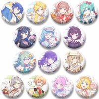 Anime Game Project SEKAI Fanart Brooch Cartoon Momoi Hanasato Haruka Enamel Pin Backpack Clothing Jewelry Accessories Badge Gift