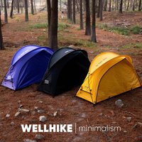 Lightweight Camping Tent 1 Person 195x85cm Rainproof Polyester Tent 4 Season