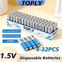 AA Battery Disposable 1.5V - Heavy Duty Long Lasting for Wireless Mouse Keyboard Remote Control, carbon-zinc Dry Cell Batteries