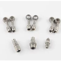 AliExpress NONE AN3 Motorcycle Motor Bike Hydraulic Brake Oil Hose Line Banjo Fitting m10x1 stainless Steel 10mm