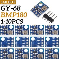 1-10PCS BMP180 GY-68 Digital Barometric Pressure Sensor Board Module