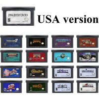 GBA Game Cartridge Final Fantasy Advance Wars Metroid Kirby Golden Sun Doom Breath of Fire for GBA SP Game Collection Gift