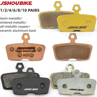 AliExpress JSHOU BIKE Hydraulic brake pads Semi-metal/sintered Metal/all-metallic copper/ceramic for SRAM CODE,CODE R,CODE RSC SRAM AVID Code