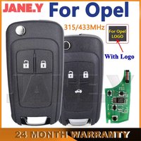 Smart Remote Car Key For Opel For Vauxhall Astra H Corsa D Meriva B Vectra C G4-AM433TX 315MHz 433MHz 2/3 Buttons Keyless Entry