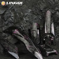 LINGQI RACING Motorcycle Full Body Fairing Cover Kit Plastic Fender For Light Bee X Electric Pit Dirt Bike Modified Accessories