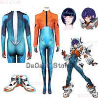 Game OW 2 Overwatch Juno Cosplay Costumes Wig Suit Fullset Support Hero Clothes Halloween Carnival Outfit Teo Minh Women Girls