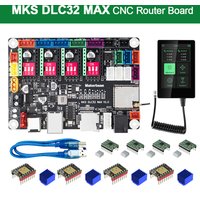 Makerbase MKS DLC32 MAX CNC-Fräsplatine Lasergravurmaschine 4-Achsen-Controller Holzarbeiten Lasergravierer Motherboard TMC2209