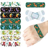 40pcs/set Cartoon Band Aid Kawaii Dinosaur Pattern Plasters for First Aid Strips Adhesive Bandages Wound Dressing Patch