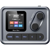 Bluetooth Pocket AMP Multi Effects Processor Guitar Acoustic Bass Effects with 6 Module 80 Editable IR Loading USB OTG Audio