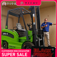 2025 New Style 3.5 Ton Electric Stacker Truck All-electric Forklift Electric Walking Forklift Warehouse CE Certified Customized