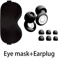 Comfort Sleeping Kit Eye Mask Plus Noise Isolation Ear Plugs Relax Rest Combination For Office Outdoor Night Sleep