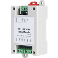 IoTorero 2CH Relay Module Made For ESPHome Inching Self Lock Works With Home Assistant
