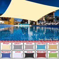 Outdoor sunshade sail, polyester waterproof and UV resistant sunshade umbrella, sunlight sunshade umbrella, used for terraces, p