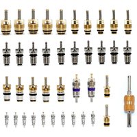 1 Set R12 R134A Auto Car Air Conditioning A/C Tire Valve Stem Core Remover Tool Kit