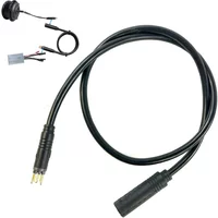 60cm Ebike Julet 9 Pin Motor Extension Cable Waterproof Female To Male Wire Connector Electric Bicycle Accessories