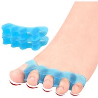 2Pcs=1Pair Silicone Toe Separator Bunion Corrector Hammer Toe Corrector Soft Silicone Material for Toe Separation Foot Care Tool