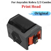 For Anycubic Kobra 3/3 Combo Original Printhead Assembly Accessory with 8-color Filament Hub Camera Filament Cutter Extruder