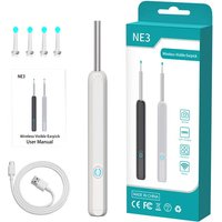 Visual Ear Cleaner Wireless Smart Otoscope With 1296p Camera Ear Wax Removal Tool Ear Endoscope Ear Tools Health Care Kit NE3